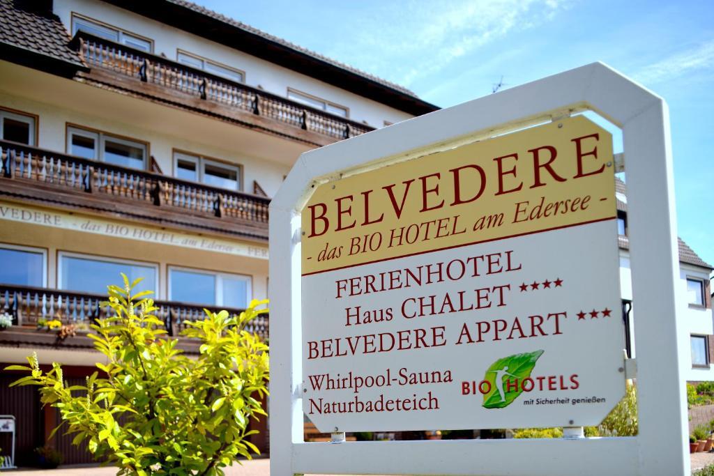 Belvedere - Das Bio Hotel Garni & Suitehotel Am Edersee ! Unser Geschenk Fuer Sie, Auch Die Gaestecard Grimmheimat! Waldeck  Exterior foto